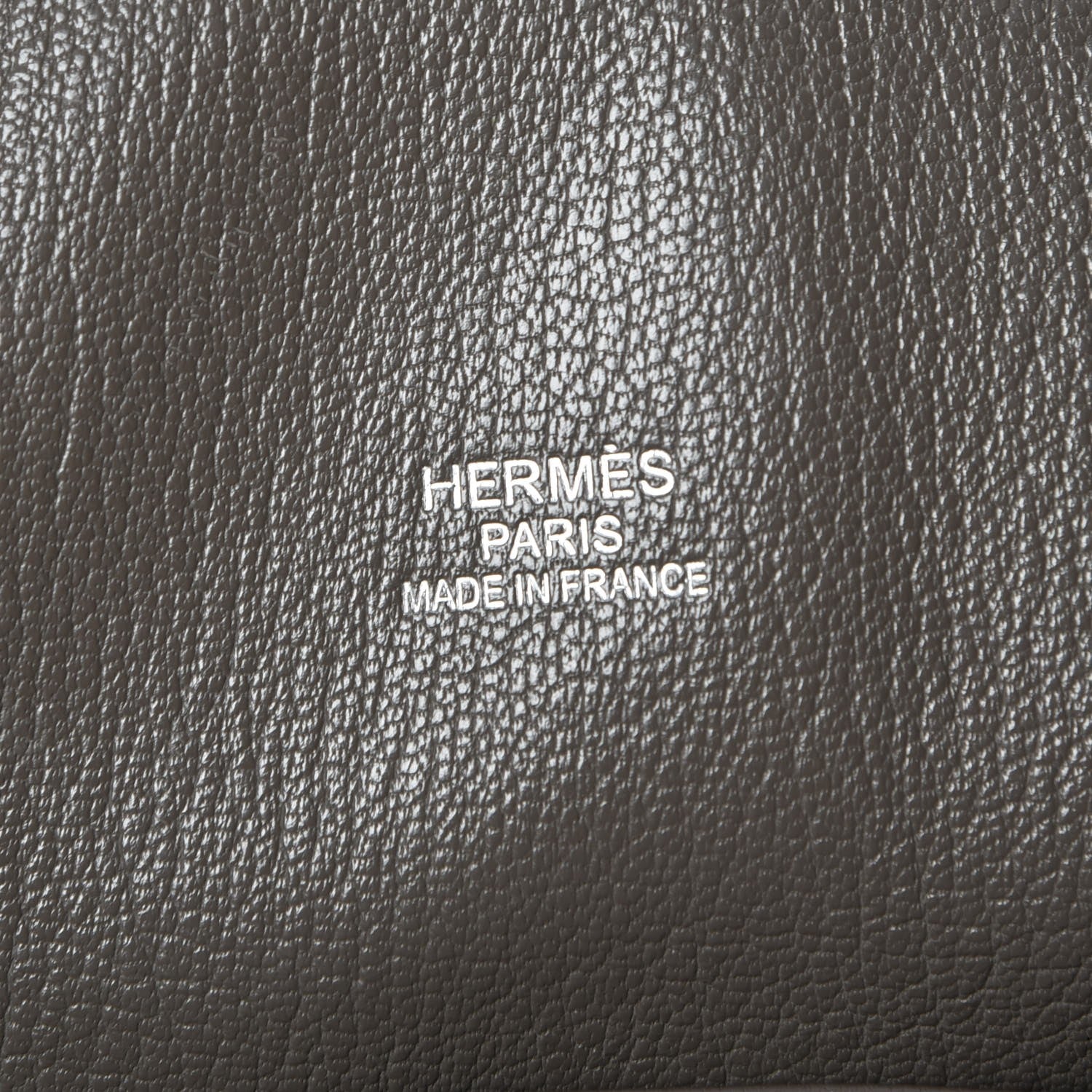 Hermes Taurillon Clemence Jypsiere 37 Etain 11 of 28