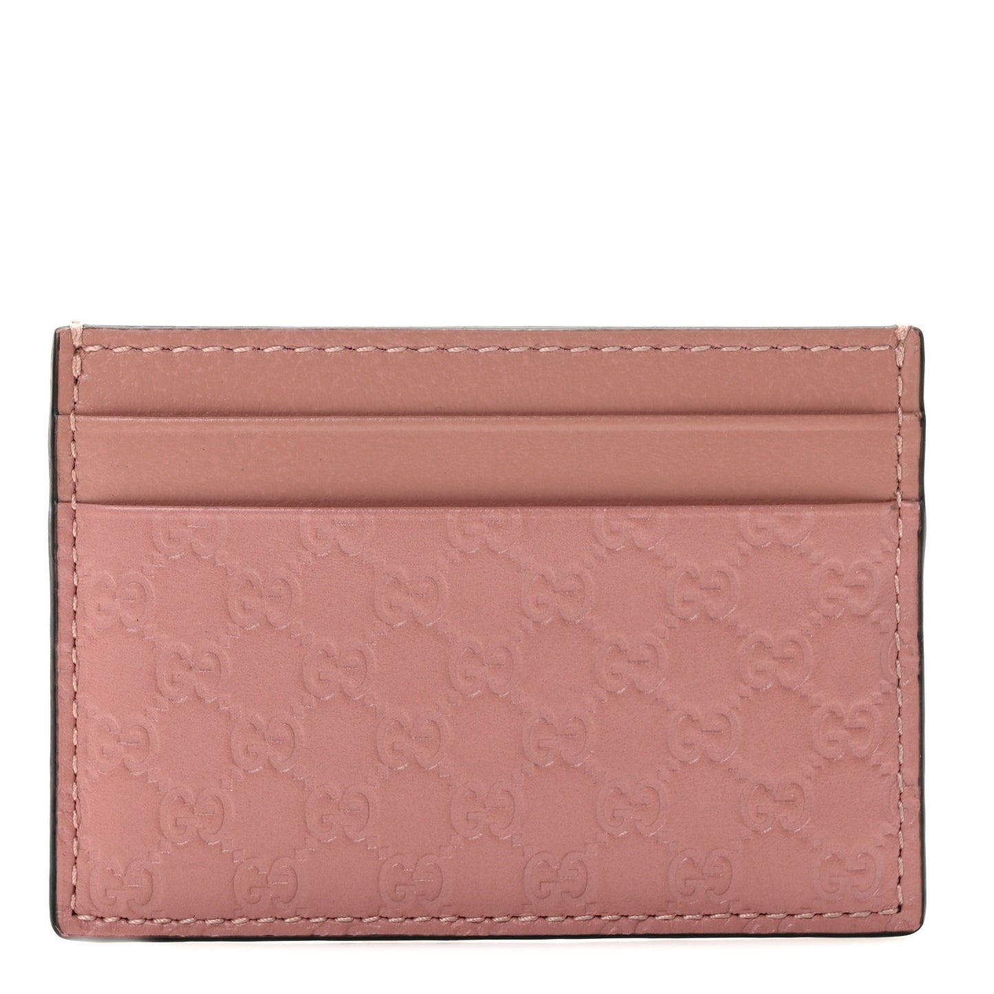 Microguccissima Card Holder Soft Pink