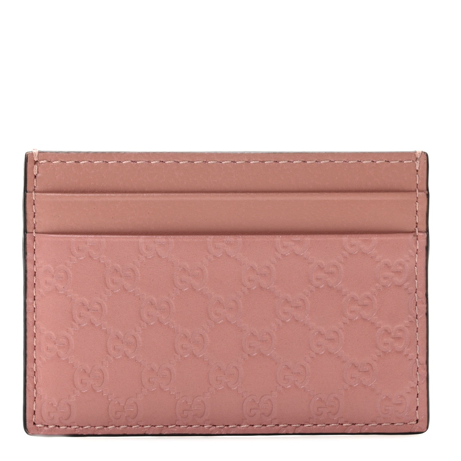 Gucci Microguccissima Card Holder Soft Pink 1 of 7