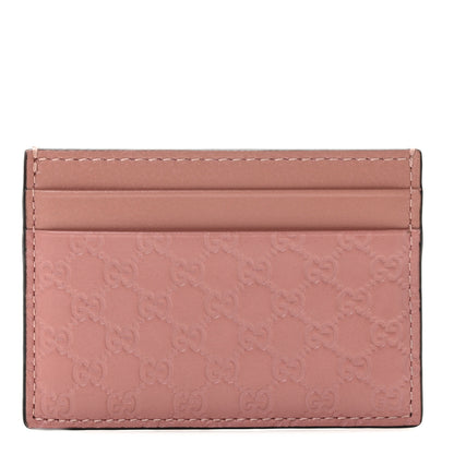 Gucci Microguccissima Card Holder Soft Pink 1 of 7