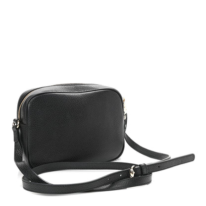Gucci Pebbled Calfskin Small Soho Disco Bag Black 3 of 11