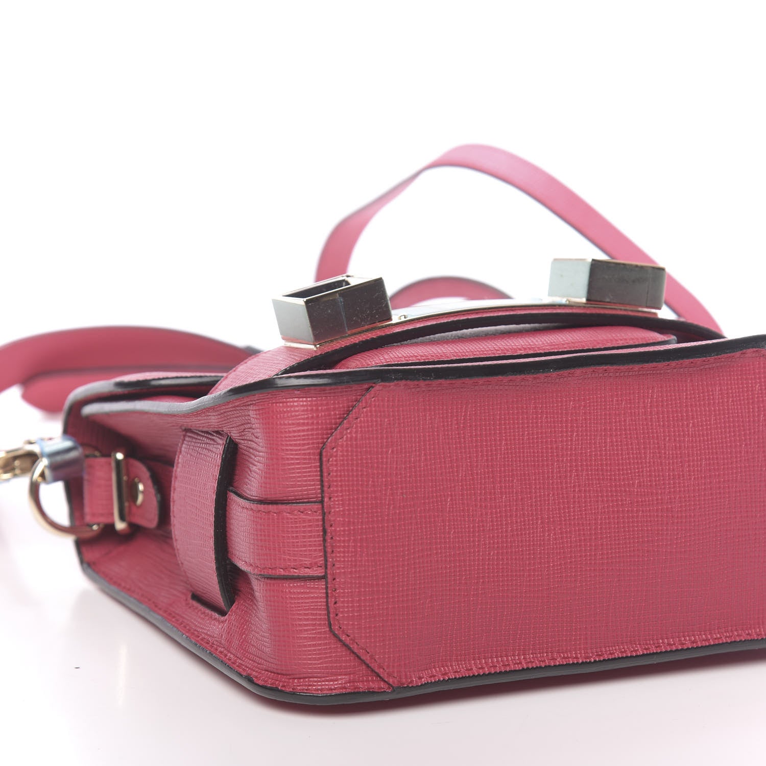 Proenza Schouler New Linosa Tiny PS11 Classic Shoulder Bag Magenta 9 of 10