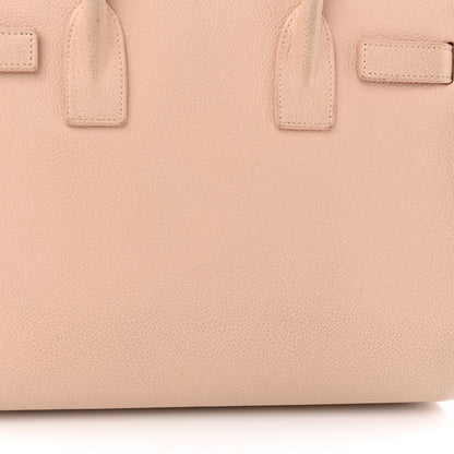 Saint Laurent Grained Calfskin Baby Sac De Jour Pale Pink 15 of 21