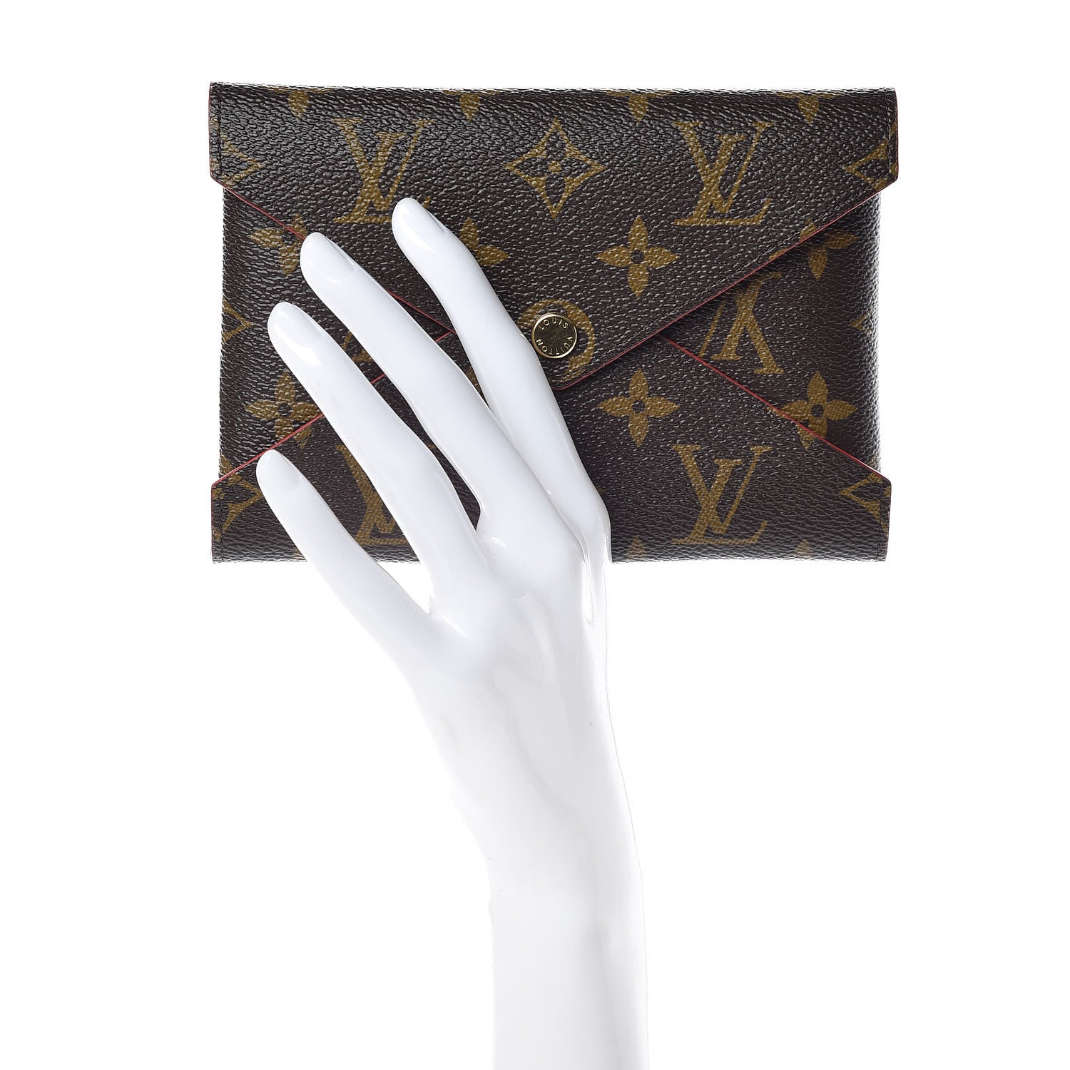Louis Vuitton Monogram Medium Kirigami Pochette Insert Coquelicot 2 of 7
