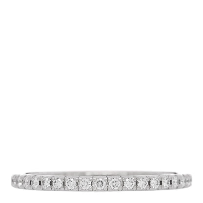 Tiffany Platinum Diamond Metro Band Ring 48 4.5 1 of 4