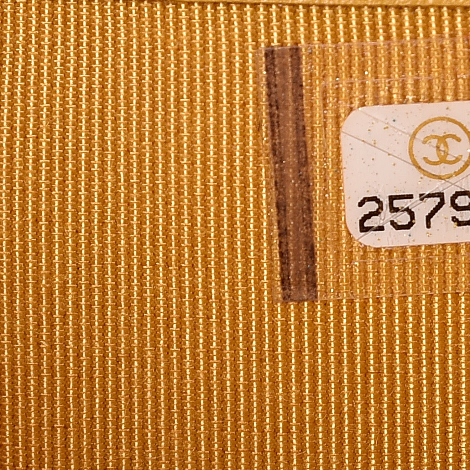 Chanel Caviar Quilted Compact Flap Wallet Yellow 8 of 10