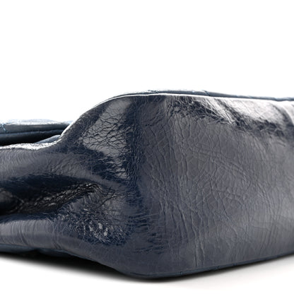 Chanel Iridescent Calfskin Medium In The Mix Flap Blue 9 of 13