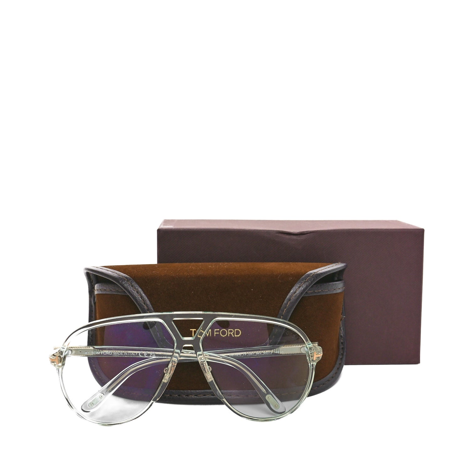 Acetate Bertrand Sunglasses TF1061 Transparent