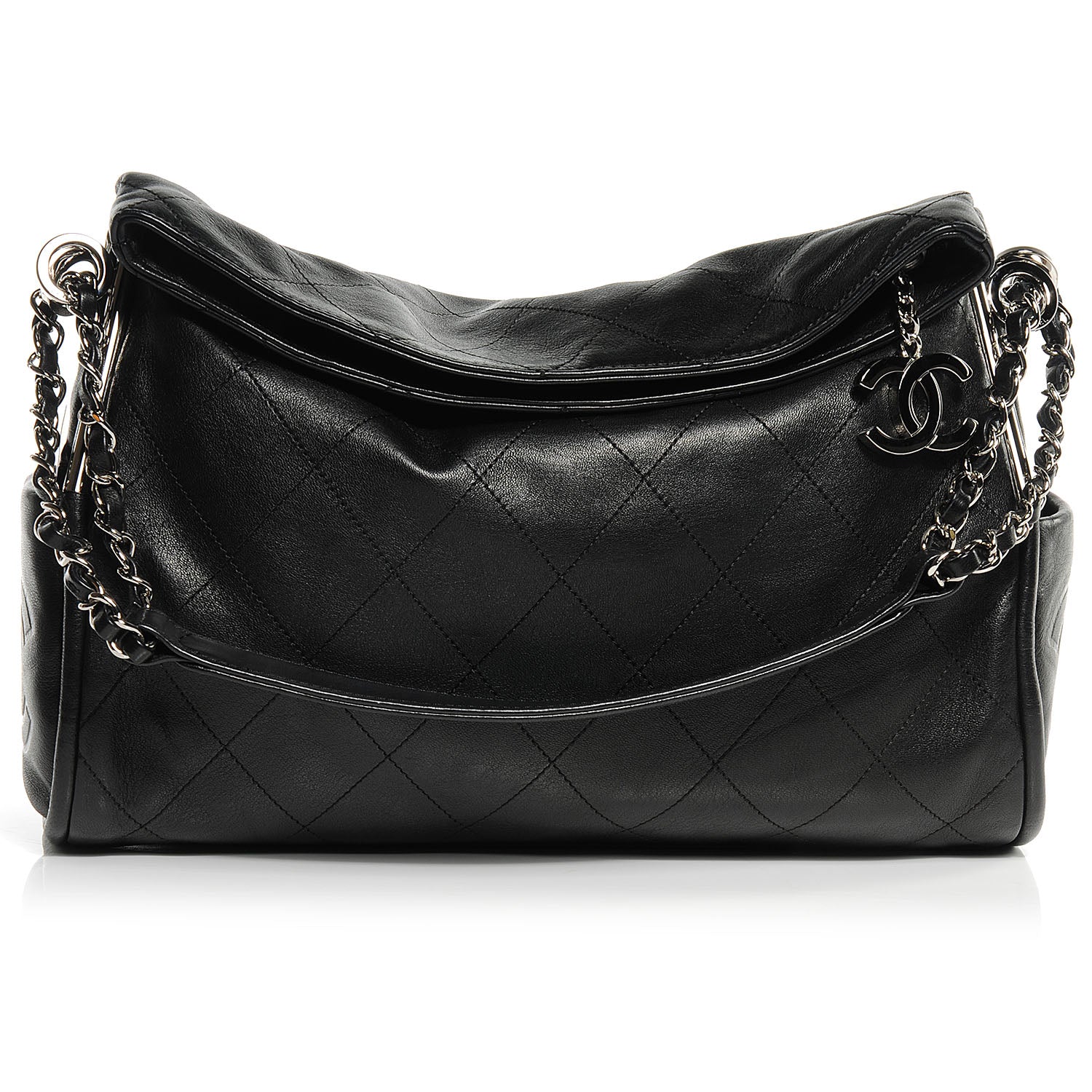 Chanel Lambskin Medium Ultimate Soft Tote Black 1 of 7