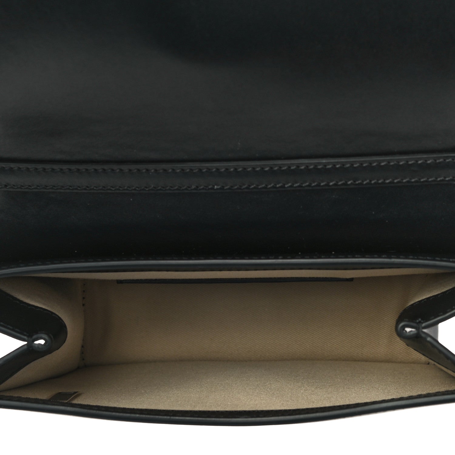 Chloe Calfskin Suede C Clutch With Chain Black 5 of 13