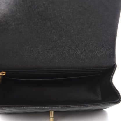 Chanel Caviar Quilted Mini Top Handle Rectangular Flap Black 5 of 11