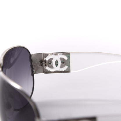 Chanel CC Logo Sunglasses 4128 Clear 5 of 5