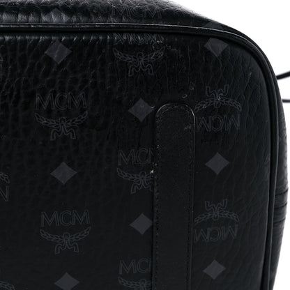 MCM Visetos Large Liz Reversible Shopper Tote Black 8 of 18