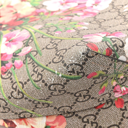 Gucci GG Supreme Monogram Blooms Small Reversible Tote Beige Multicolor Dry Rose 21 of 24