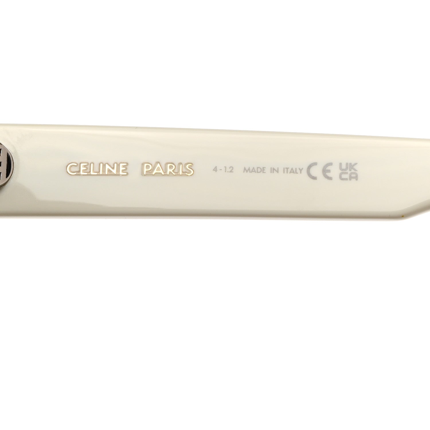 Celine Acetate Triomphe 01 Sunglasses CL 40194U White 6 of 7