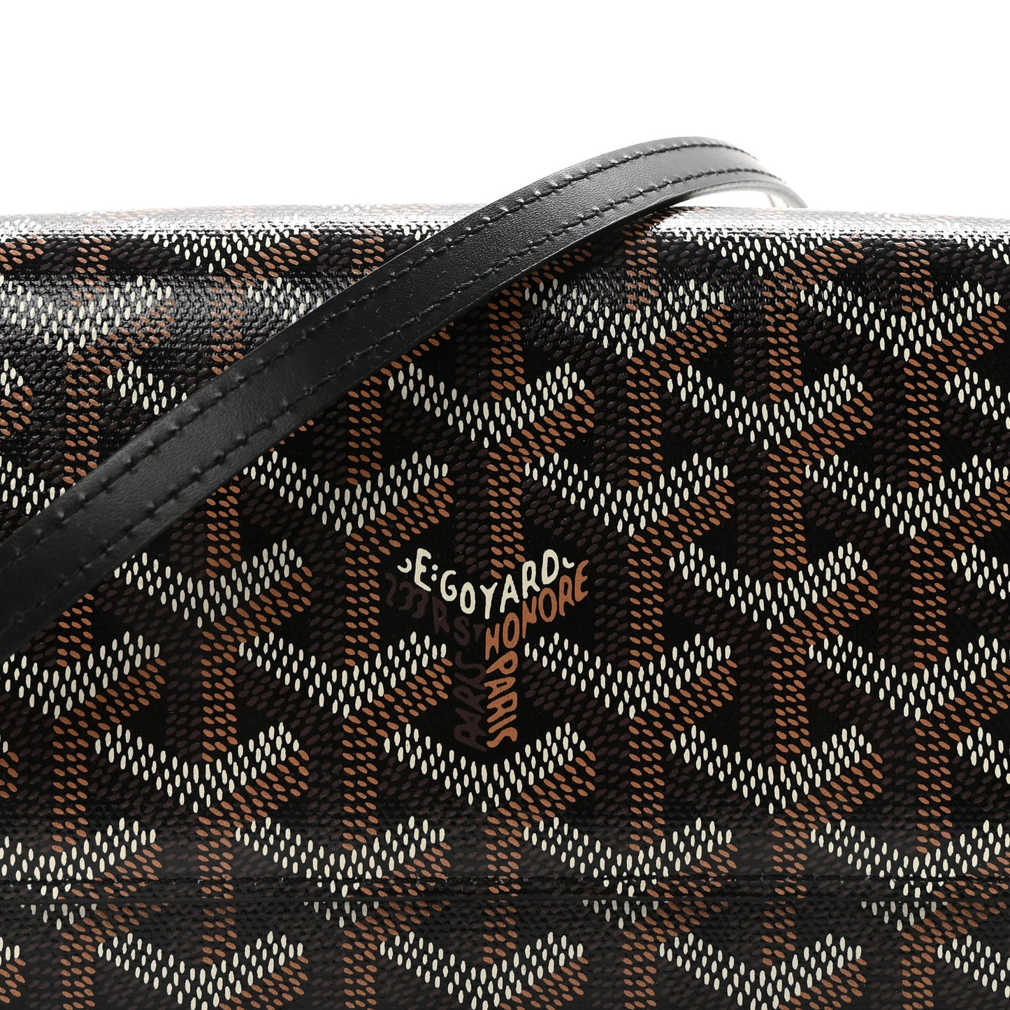 Goyardine Varenne Continental Wallet Black