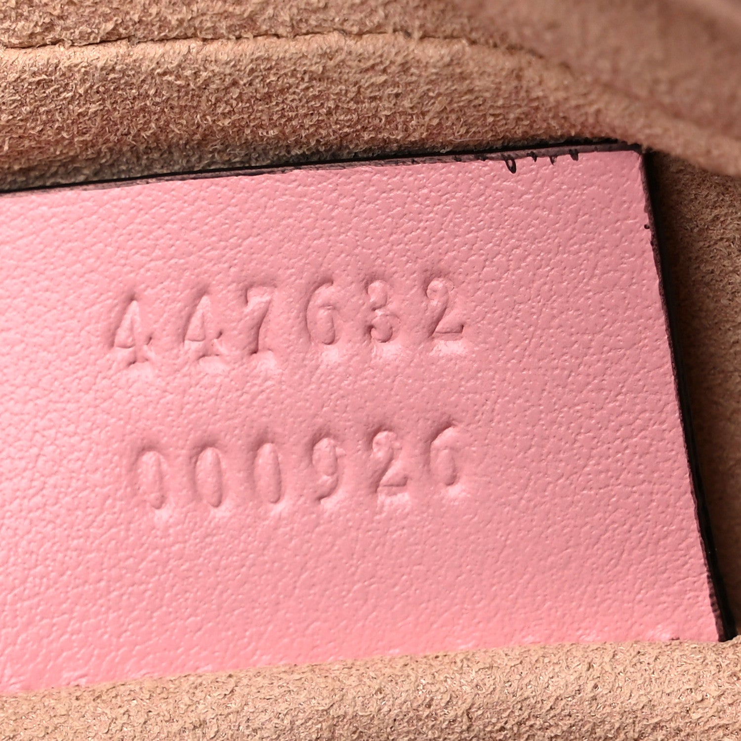 Gucci Calfskin Matelasse Small GG Marmont Chain Shoulder Bag Wild Rose 7 of 10