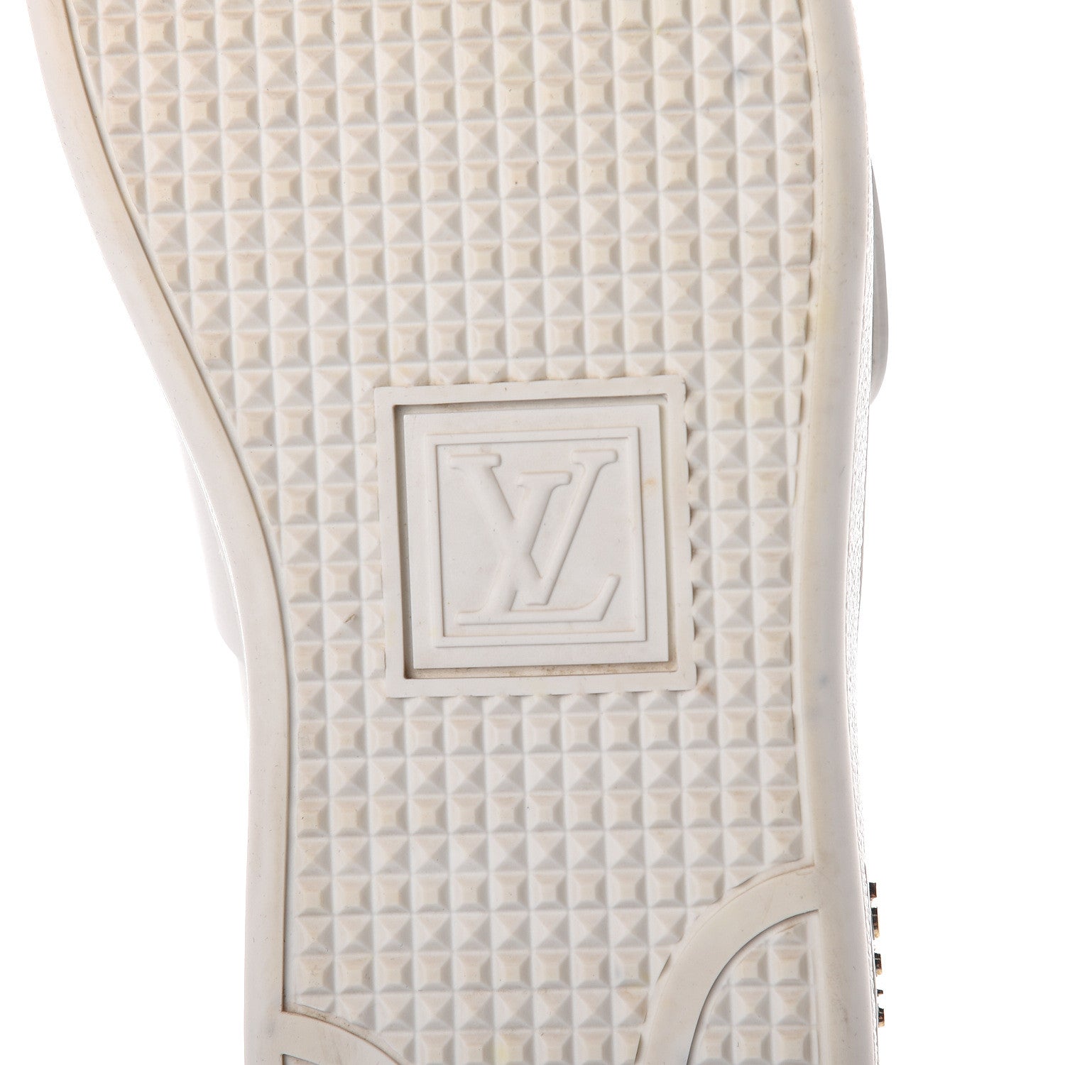 Louis Vuitton Calfskin Frontrow Sneakers 39 White 7 of 8
