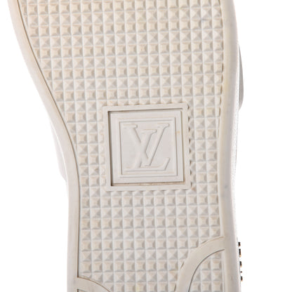 Louis Vuitton Calfskin Frontrow Sneakers 39 White 7 of 8
