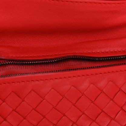 Bottega Veneta Nappa Intrecciato Mini Chain Messenger Red 11 of 11