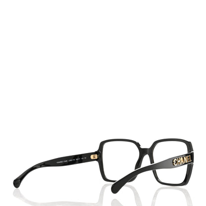 Chanel Acetate Square Eyeglasses 5408 Black 4 of 7