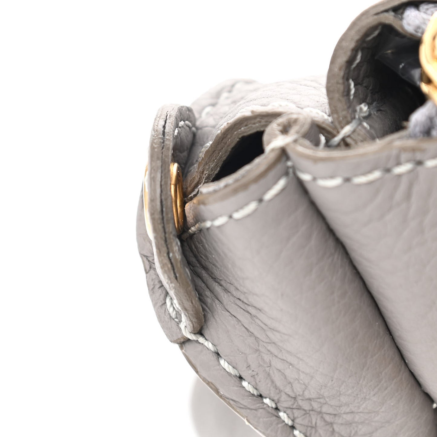 Calfskin Medium Marcie Satchel Cashmere Grey