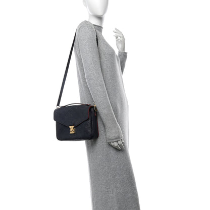 Louis Vuitton Empreinte Pochette Metis Marine Rouge 2 of 11