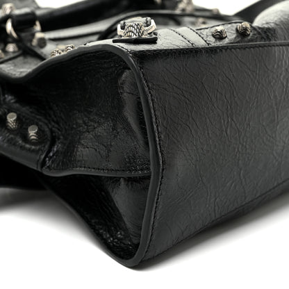 Balenciaga Agneau Arena Neo Cagole Handbag XS Black 7 of 8