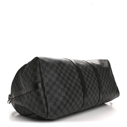 Louis Vuitton Damier Graphite Keepall Bandouliere 55 3 of 14
