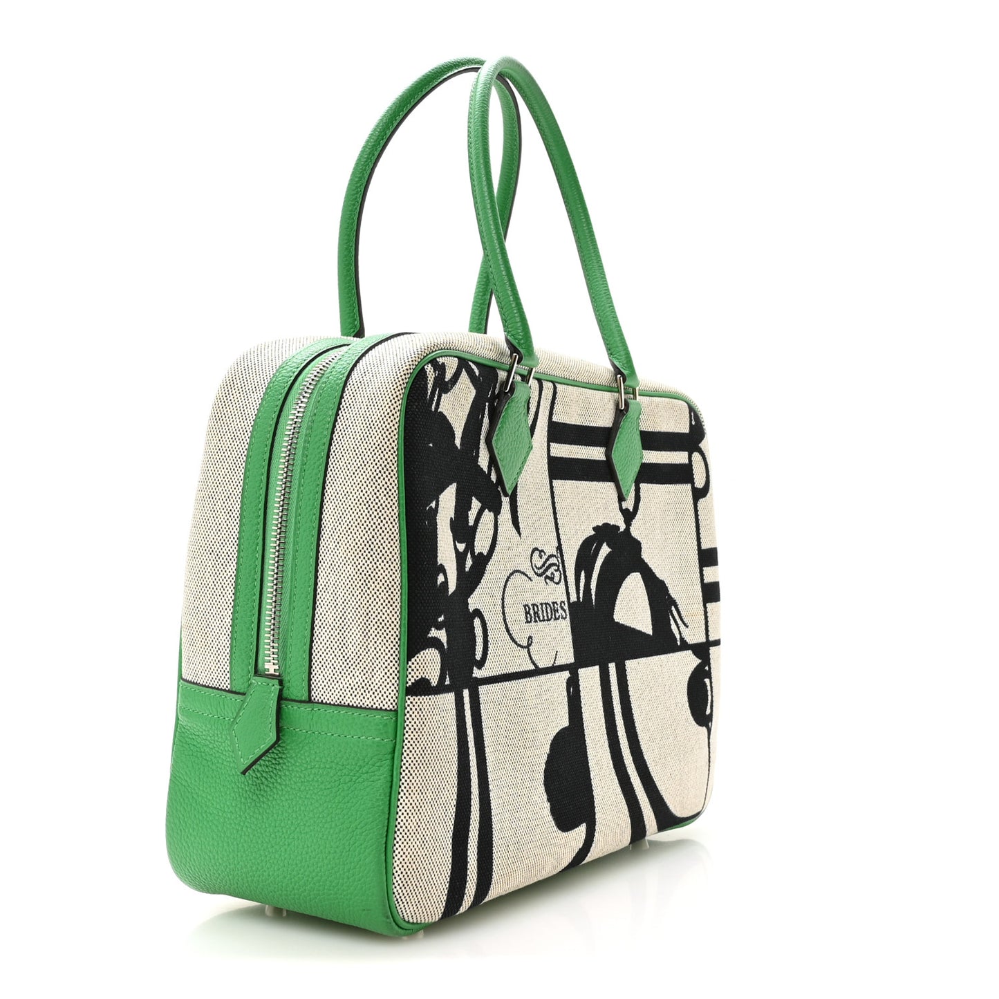 Togo Brides De Gala en Desordre Plume 32 Black Bambou