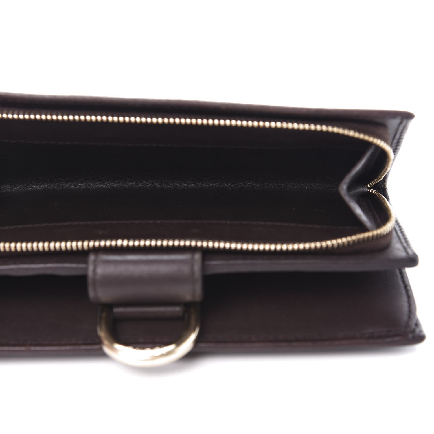 Gucci Guccissima Abbey Continental Wallet Chocolate 9 of 12