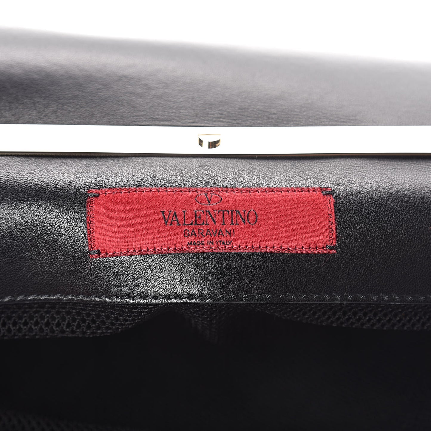 Lambskin Lace Large Girello Flap Black