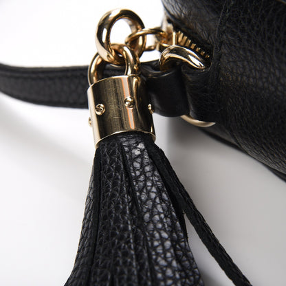 Gucci Pebbled Calfskin Small Soho Disco Bag Black 8 of 8