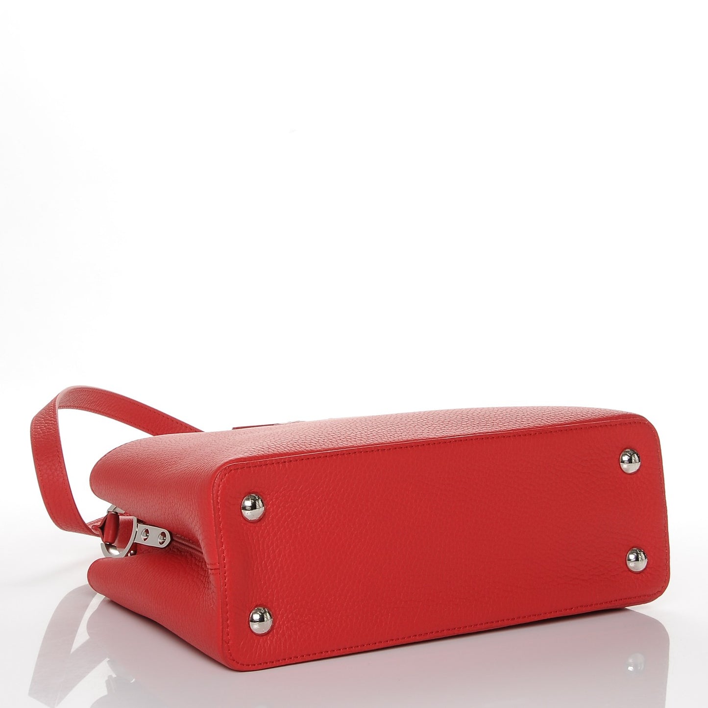 Taurillon Capucines PM Rubis