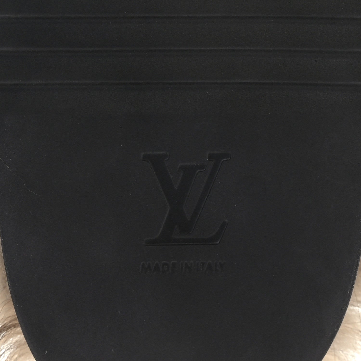 Louis Vuitton Fox Fur Mens LV Easy Mules 8.5 Brown 5 of 8