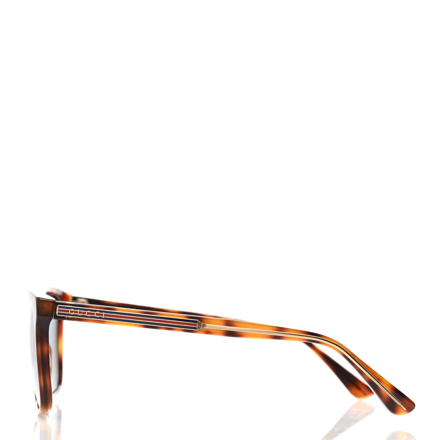 Gucci Acetate Frame Sunglasses GG0381S Tortoise 3 of 7