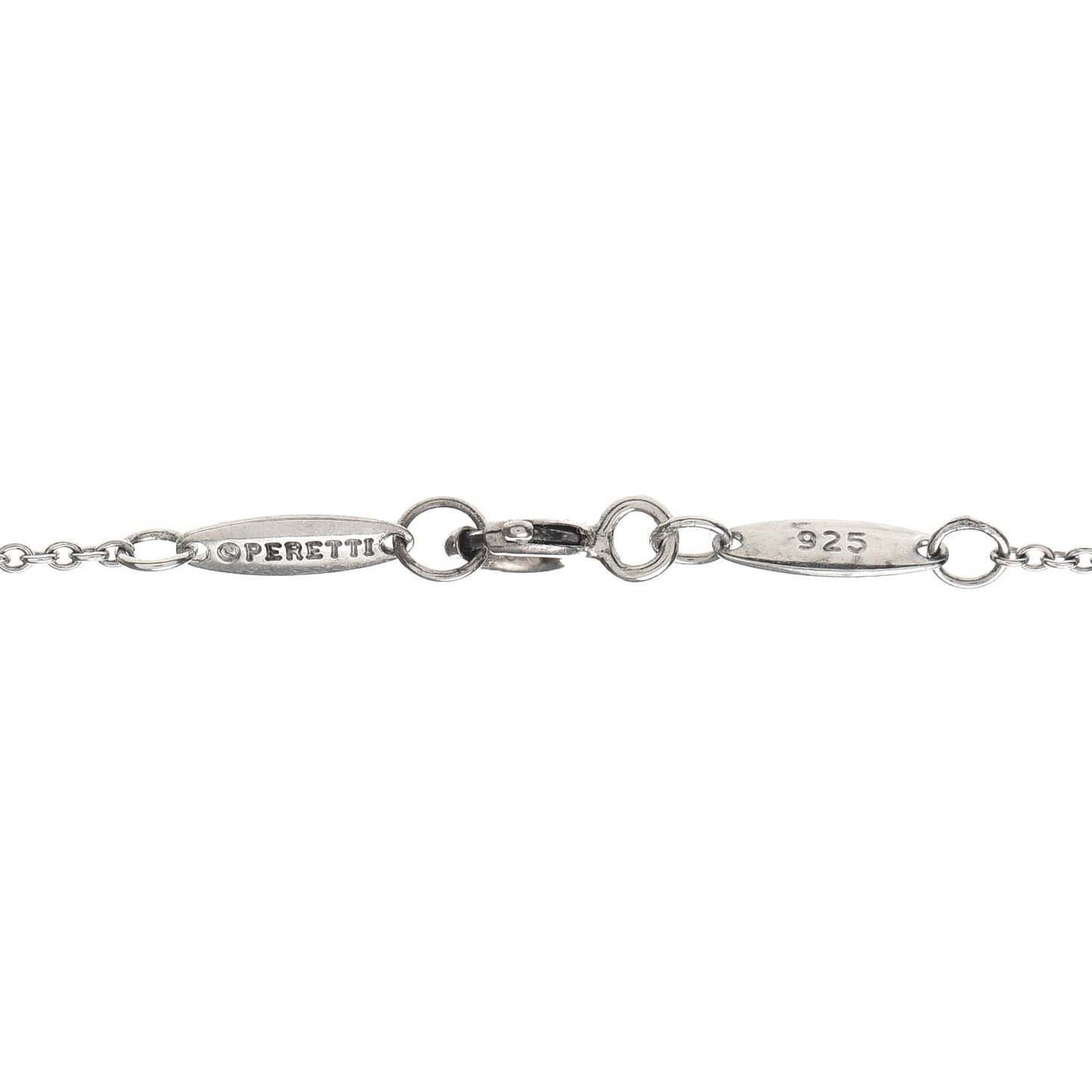 Sterling Silver Elsa Peretti Bottle Jug Pendant Necklace