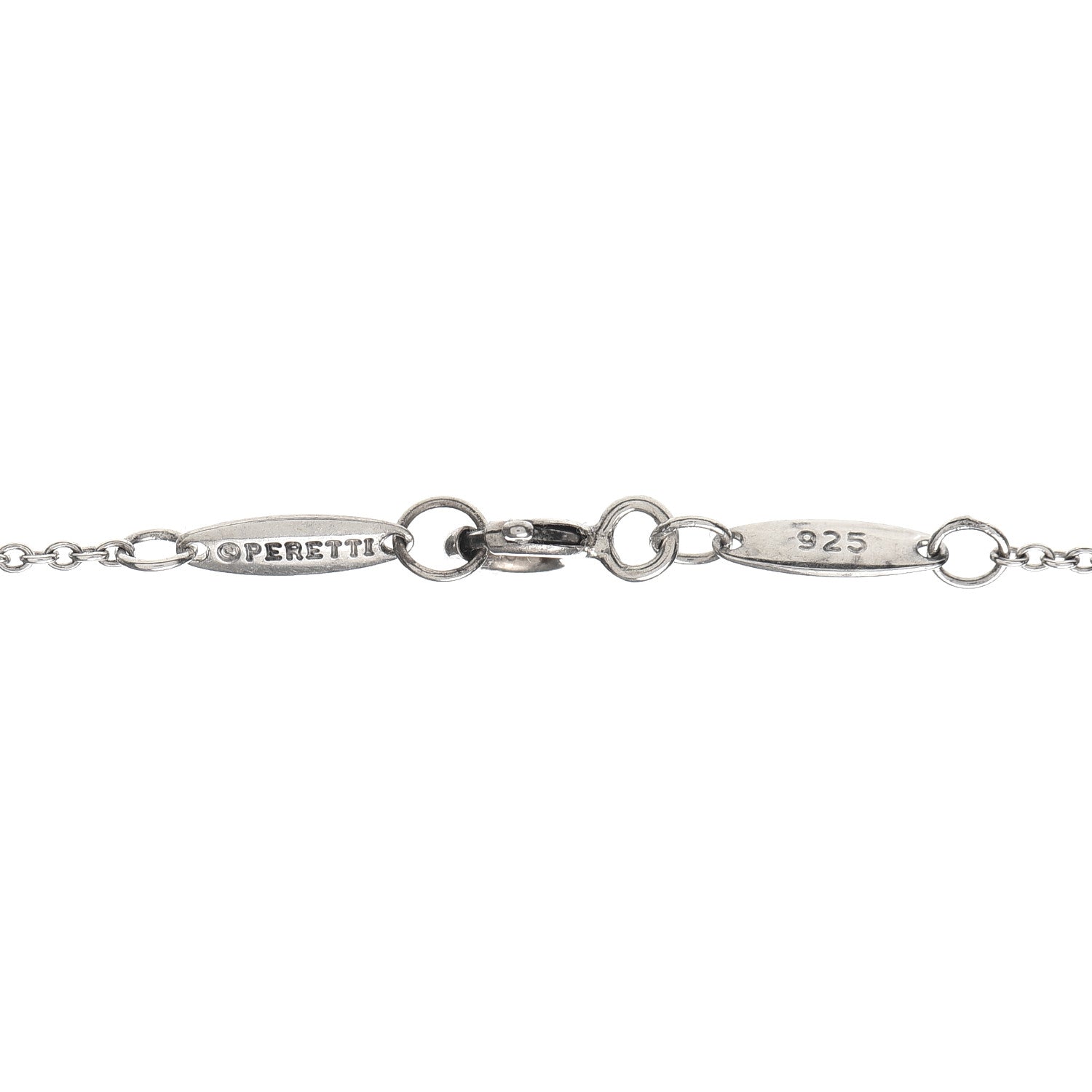 Tiffany Sterling Silver Elsa Peretti Bottle Jug Pendant Necklace 4 of 7