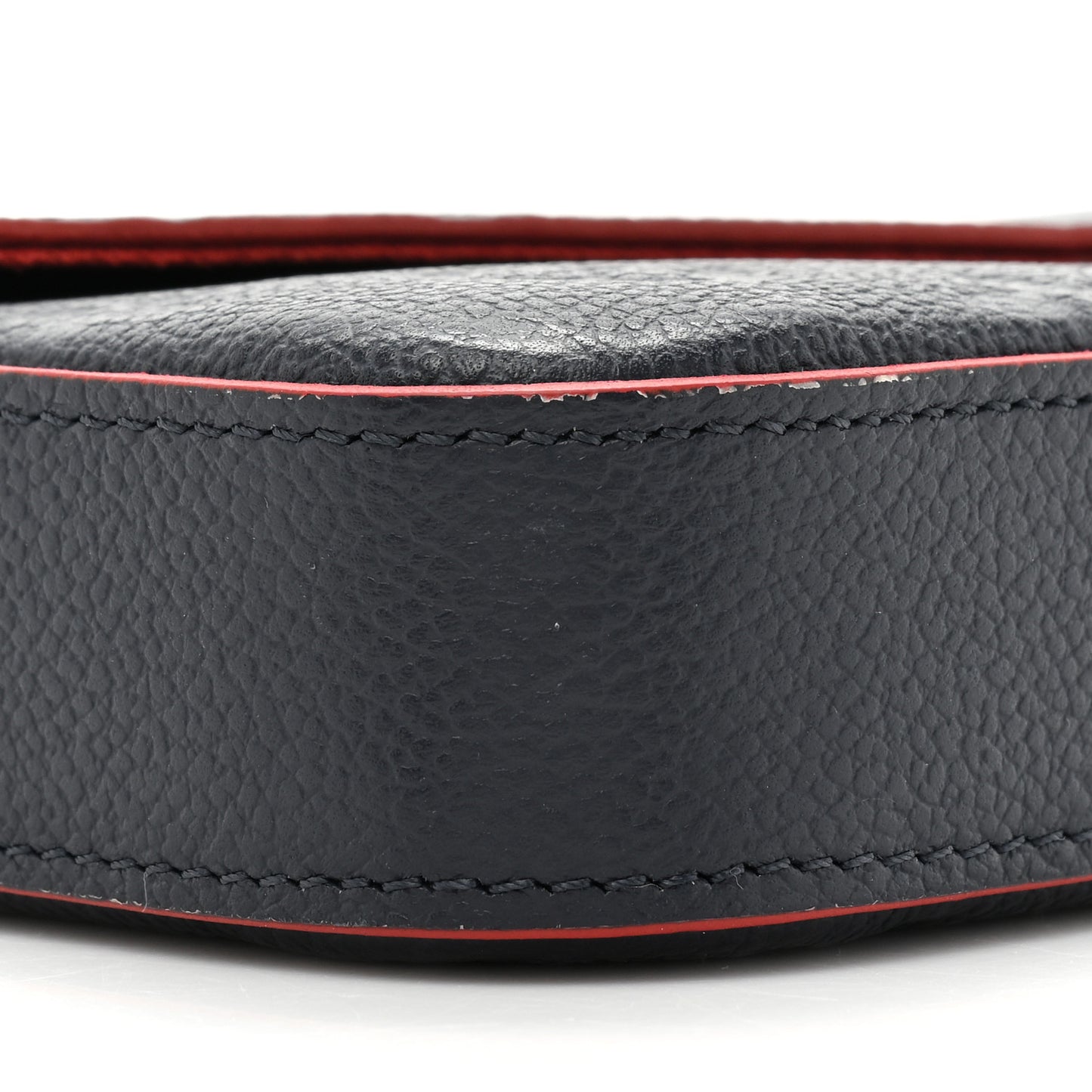 Empreinte Pochette Felicie Chain Wallet Marine Rouge