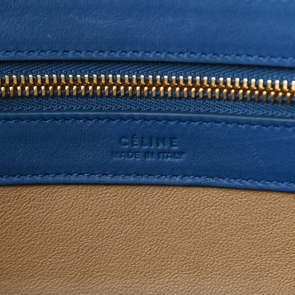 Celine Soft Calfskin Small Belt Cabas Sea 6 of 8