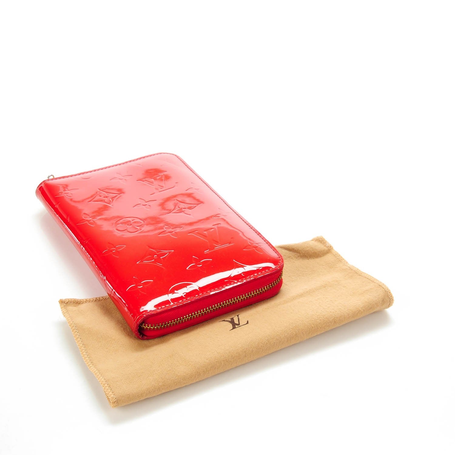 Louis Vuitton Vernis Eldridge Wallet Rouge 4 of 8