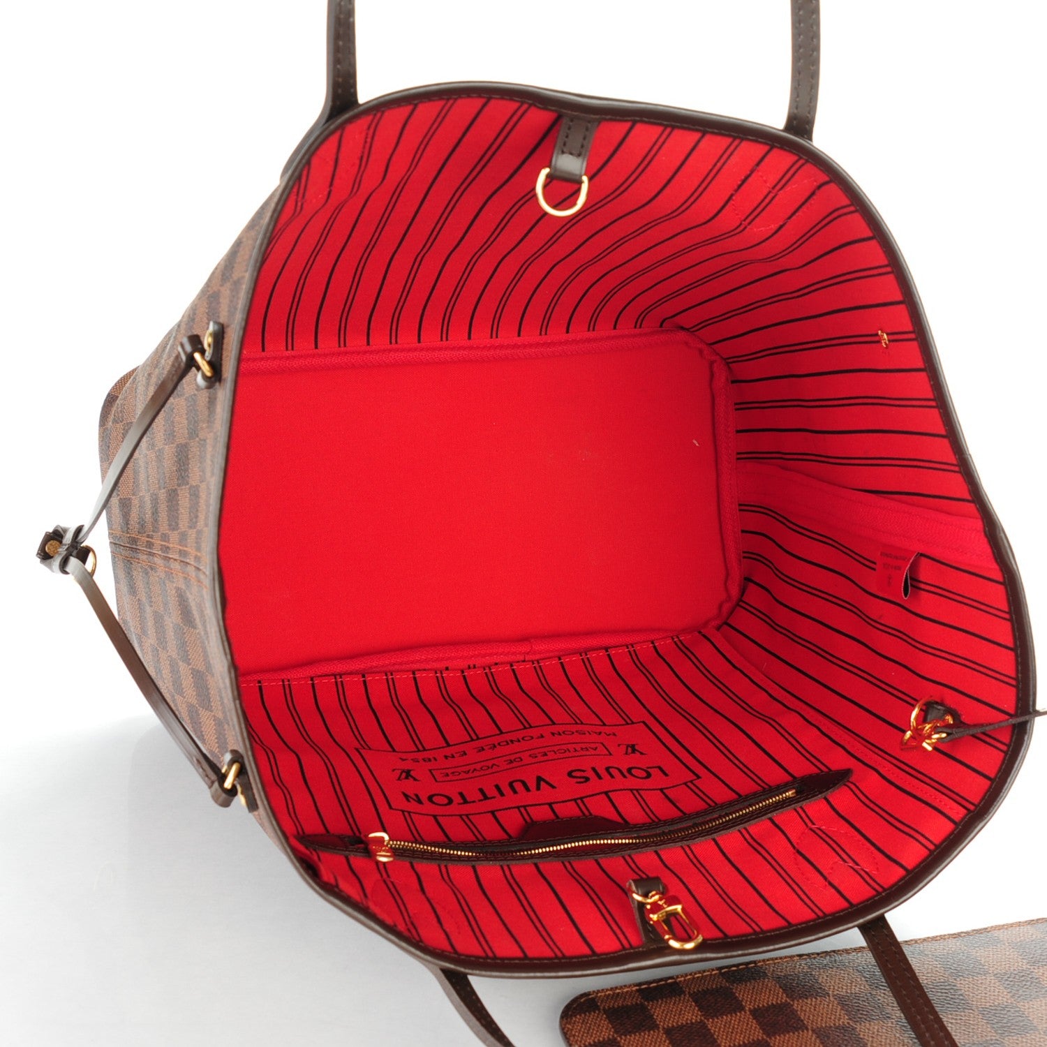 Louis Vuitton Damier Ebene Neo Neverfull MM 5 of 9