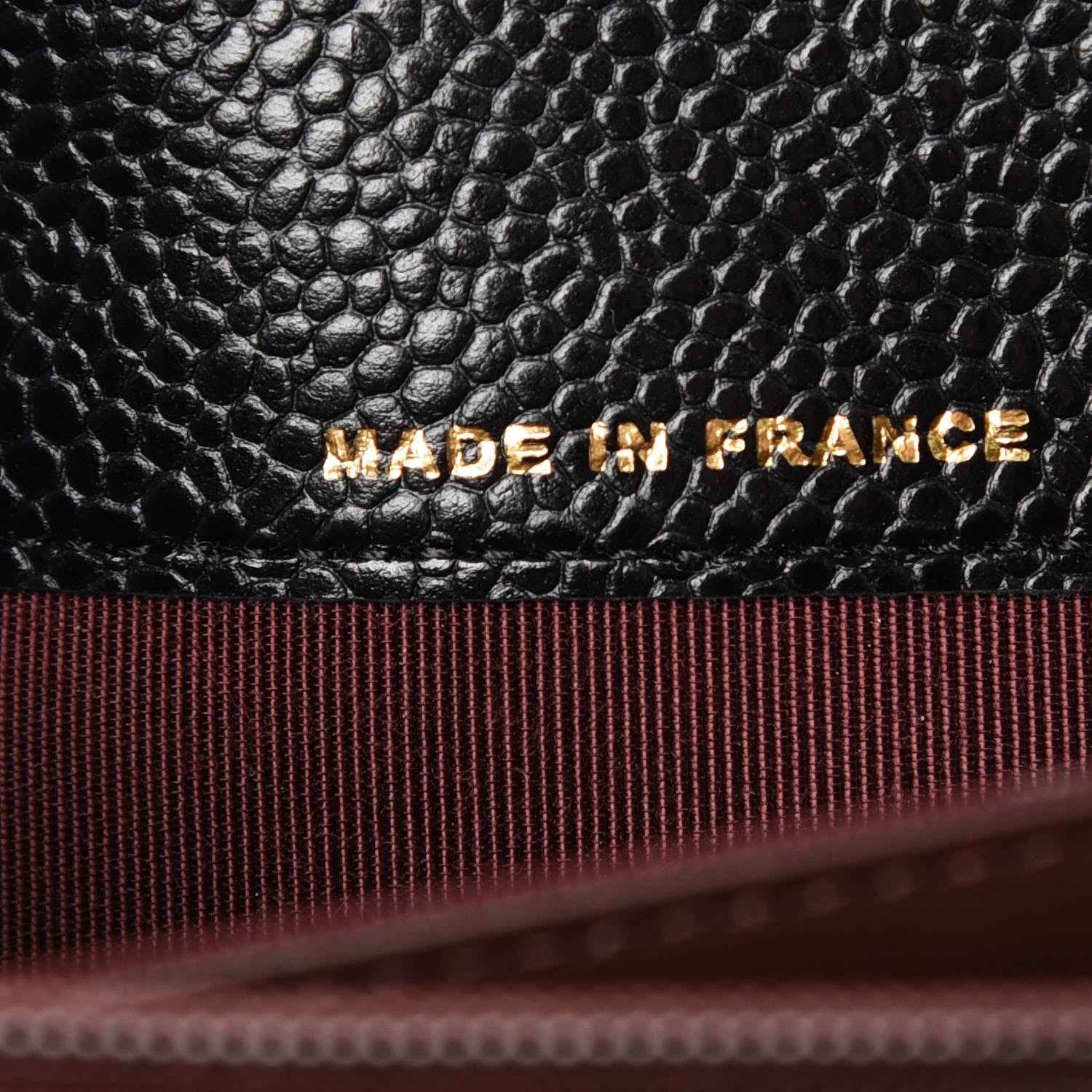 Chanel Caviar Quilted Large Gusset Flap Wallet Black 7 of 9