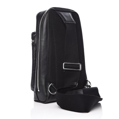 Gucci Guccissima Sling Backpack Black 3 of 13