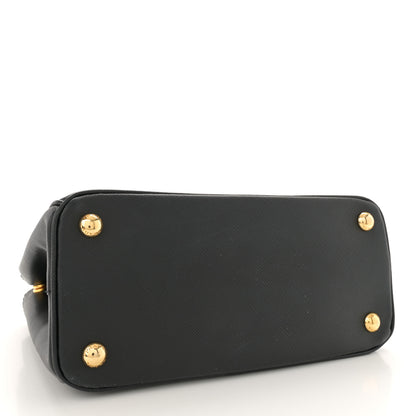 Prada Saffiano Lux Small Galleria Double Zip Tote Black 4 of 14