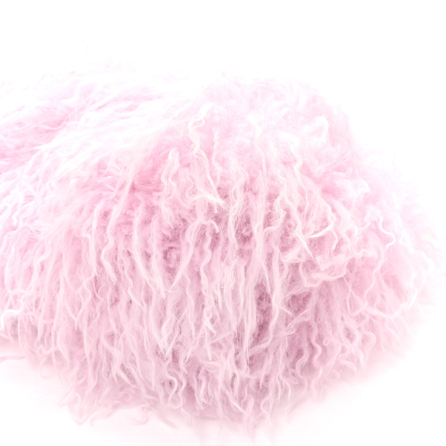 Faux Fur Softbit Shoulder Bag Pink