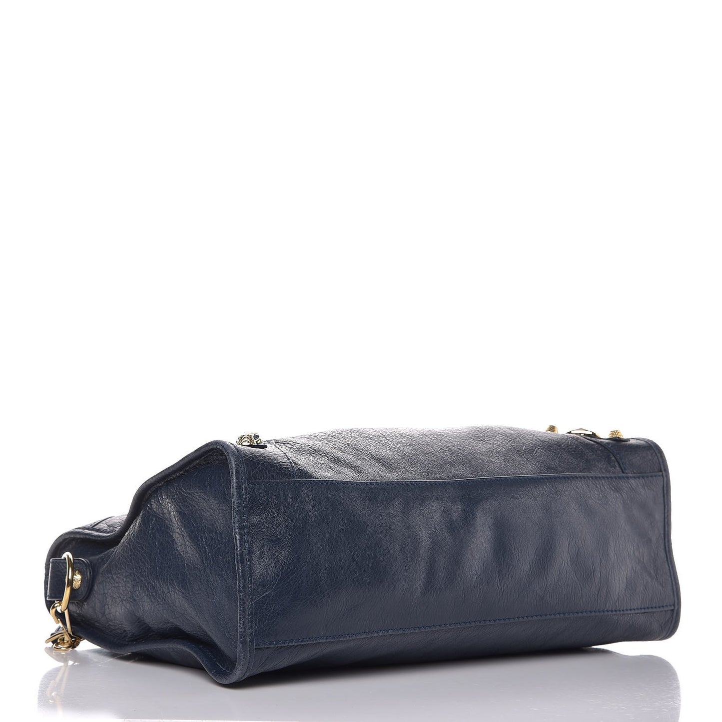 Agneau Giant 12 Gold Hardware City Bleu Obscur