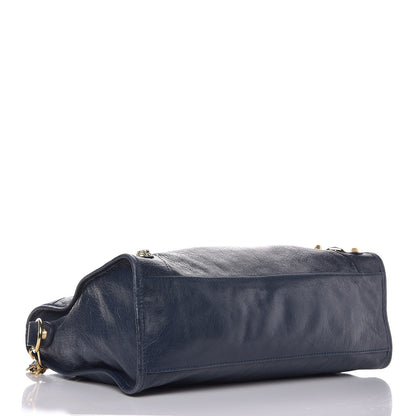 Balenciaga Agneau Giant 12 Gold Hardware City Bleu Obscur 4 of 11
