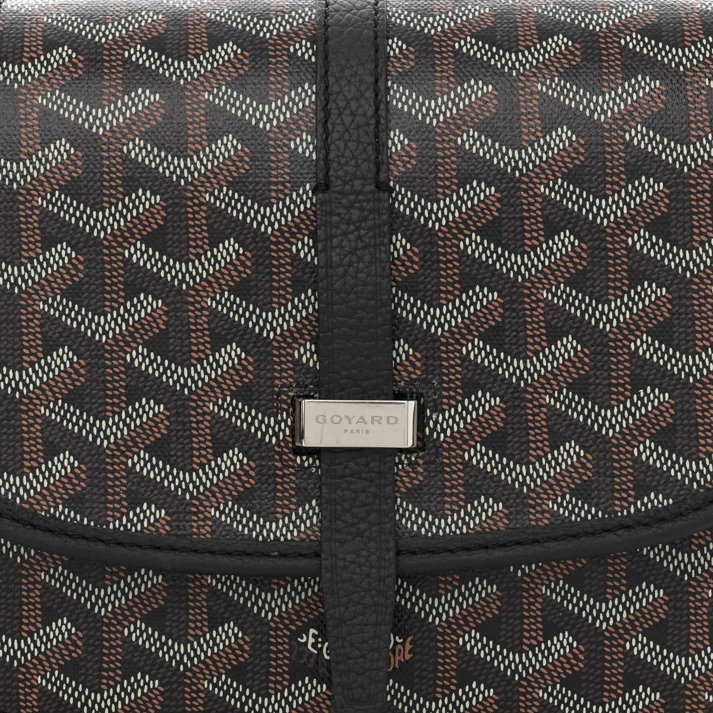 Goyardine Belvedere II PM Messenger Bag Black