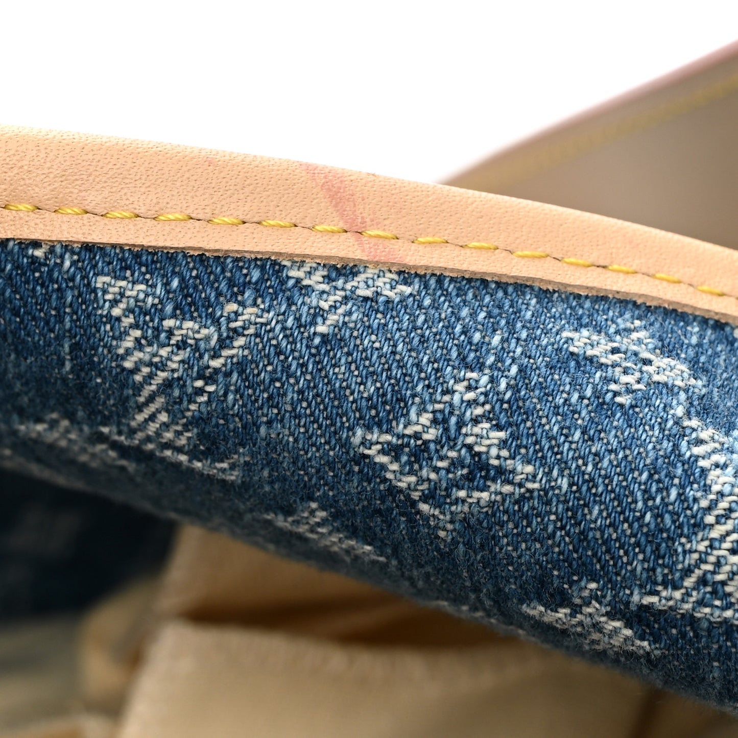 Monogram Denim CarryAll MM Blue